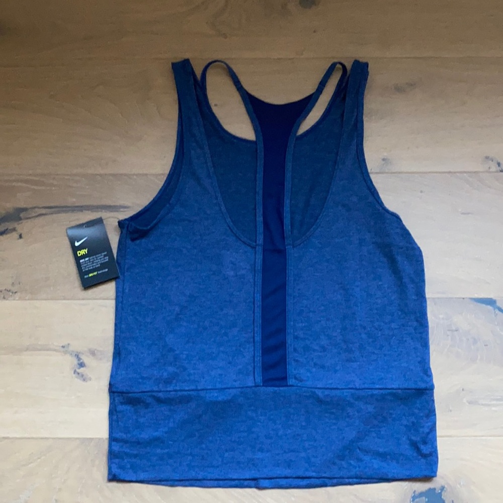 NWT—Blue Nike tank top